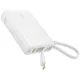 Внешний аккумулятор Baseus Picogo PPPG-1W45C Digital Display Power Bank 45W 10000mAh белый