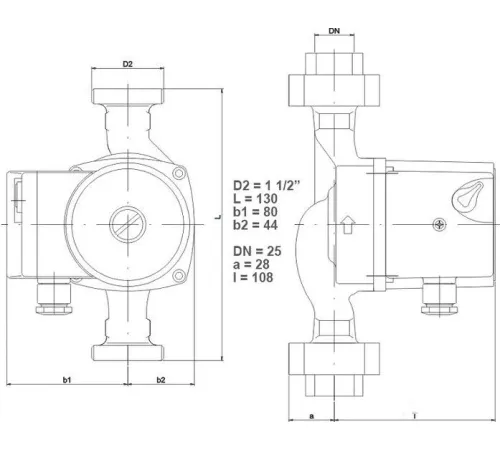 Циркуляционный насос IMP Pumps SAN 25/60-130 979521770