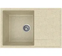 Кухонная мойка Practik PR-M 735-002 слоновая кость
