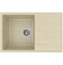 Кухонная мойка Practik PR-M 735-002 слоновая кость