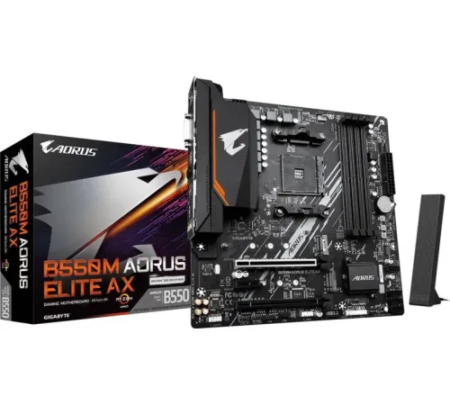 Материнская плата Gigabyte B550M Aorus Elite AX rev. 1.4