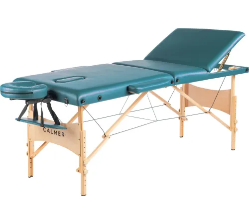 Массажный стол Calmer Bamboo Three 60 бирюзовый