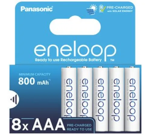 Аккумулятор Panasonic Eneloop AAA BK-4MCDE/8HH 8 шт