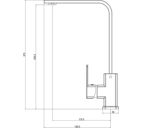 Смеситель Voda Iceberg IC519