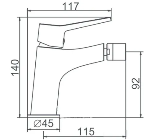 Смеситель Ledeme L5069