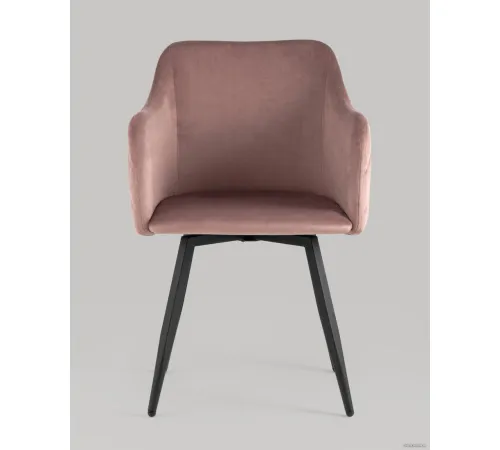 Стул Stool Group Ника MC66-5F KD HLR-44 велюр пыльно-розовый