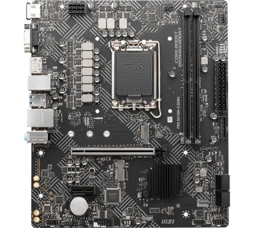 Материнская плата MSI PRO H610M-G DDR4