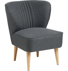 Интерьерное кресло Mio Tesoro Унельма Twist 20 Dark Grey
