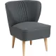 Интерьерное кресло Mio Tesoro Унельма Twist 20 Dark Grey