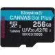 Карта памяти Kingston Canvas Go! Plus microSDXC 256GB SDCG3/256GB с адаптером