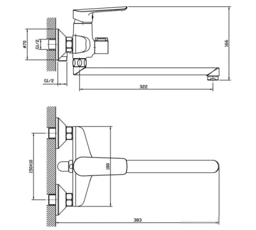 Смеситель Esko Lagos LG 31