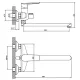Смеситель Esko Lagos LG 31