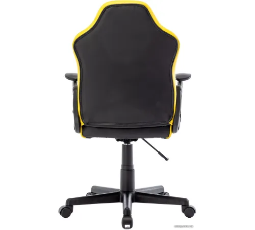 Игровое геймерское кресло Brabix GM-203 черный/желтый