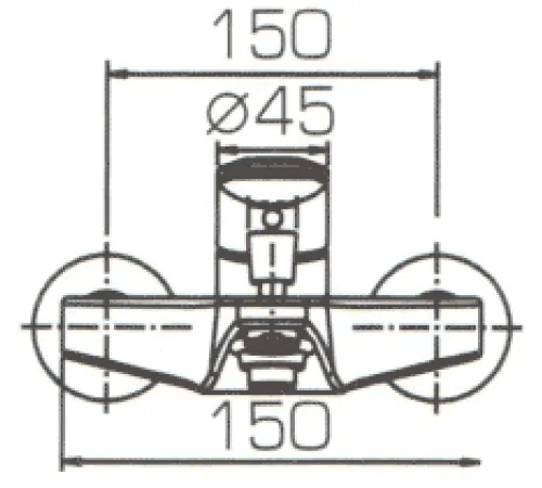 Смеситель  Bravat Line F65299C-1