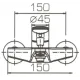 Смеситель  Bravat Line F65299C-1