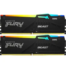 Оперативная память Kingston FURY Beast RGB 2x8ГБ DDR5 6000 МГц KF560C30BBEAK2-16