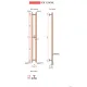 Полотенцесушитель Fincopper FCH 117х10 черный