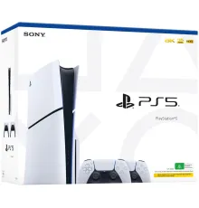 Игровая приставка Sony PlayStation 5 Slim CFI-20XX 1 ревизия, с дисководом, 2 геймпада