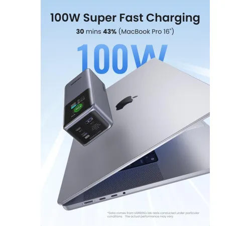 Внешний аккумулятор Ugreen PB721 20000mAh серый