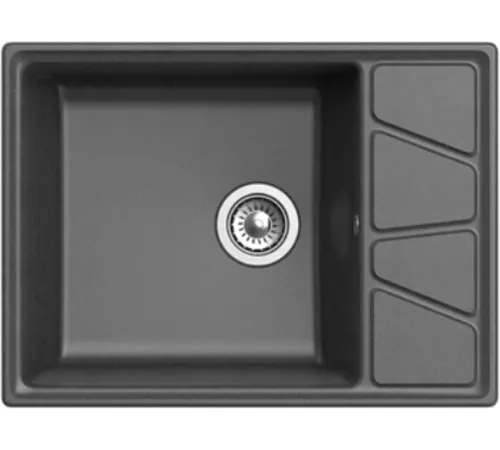 Кухонная мойка GranFest GF-V680L графит