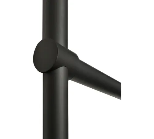Полотенцесушитель Fincopper FCL 90x50 Ral 9005 нижнее подключение, черный