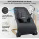 Шезлонг Amarobaby Baby relax AB22-25BR/11 серый