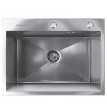 Кухонная мойка Ulgran Steel 60x45 брашированная сталь