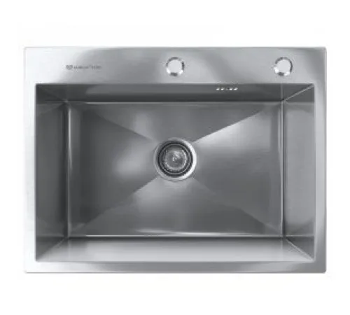 Кухонная мойка Ulgran Steel 60x45 брашированная сталь