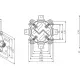 Скрытый механизм AM.PM MultiDock F100100