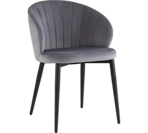 Стул Stool Group Lastura велюр серый
