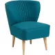 Интерьерное кресло Mio Tesoro Унельма Twist 12 Petrol Turquoise