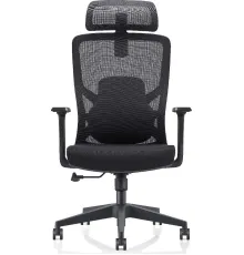Офисное кресло SitZone U-063A сетка, черный