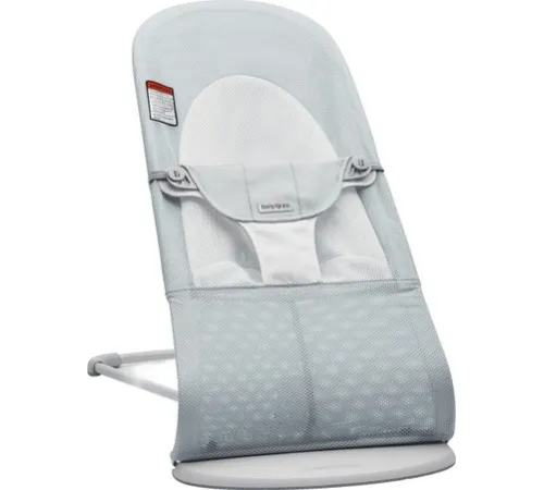 Шезлонг BabyBjorn Balance Mesh 0051.29 silver/white
