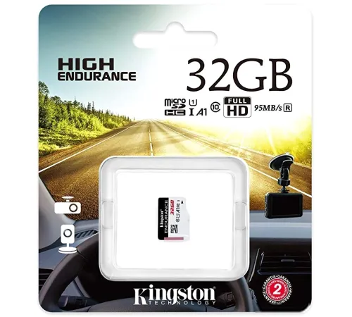 Карта памяти Kingston High Endurance microSDHC 32GB SDCE/32GB