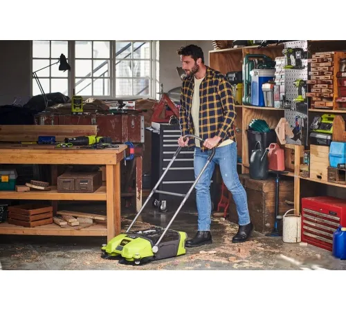 Подметальная машина Ryobi One+ R18SW3-0 без аккумулятора