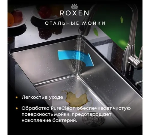 Кухонная мойка Roxen Wellnes 560240-60