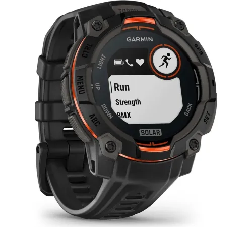Умные часы Garmin Instinct 3 Solar 45 мм черный
