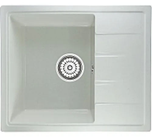 Кухонная мойка Berge BR-5850 белый матовый