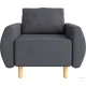 Интерьерное кресло Mio Tesoro Тулисия Twist 20 Dark Grey