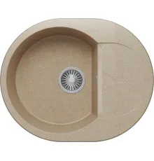 Кухонная мойка Polygran Atol-620 песочный 302