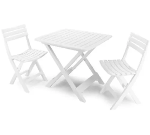 Набор садовой мебели Ipae Progarden Camping SET018BI белый