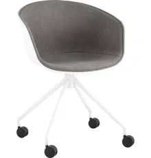 Офисное кресло Stool Group Libra SL-7040ZB рогожка серый