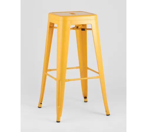 Табурет Stool Group TOLIX барный желтый глянцевый