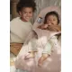 Шезлонг BabyBjorn Bliss Cotton Petal Quilt розовый