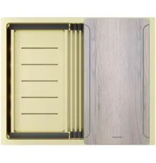 Кухонная мойка Paulmark Next-Multi Sink 54 UNI PM785445-LG светлое золото
