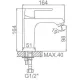 Смеситель Ledeme L1077