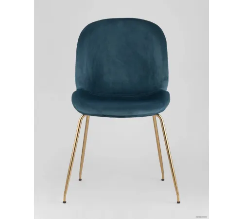 Стул Stool Group Турин 8329 бархат маренго/золото