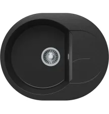 Кухонная мойка Polygran Atol-620 черный 16