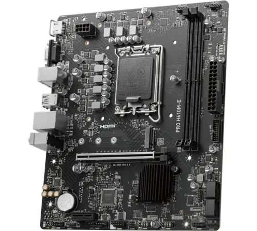 Материнская плата MSI PRO H610M-E