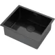 Кухонная мойка ARFEKA ECO AR 550*450 POP-UP BLACK PVD NANO DECOR MILLET GRAINS